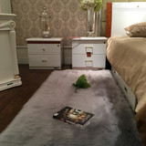 150x60cm Faux Wool Plush Rug Soft Shaggy Carpet Home Floor Area Mat Decoration
