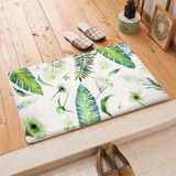 Flannel Floor Mat Kitchen Home Door Mats Long Kitchen Carpet Bedroom Anti-skid Mat Multi-purpose Mat