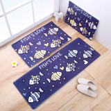 Flannel Floor Mat Kitchen Home Door Mats Long Kitchen Carpet Bedroom Anti-skid Mat Multi-purpose Mat