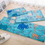 Flannel Floor Mat Kitchen Home Door Mats Long Kitchen Carpet Bedroom Anti-skid Mat Multi-purpose Mat