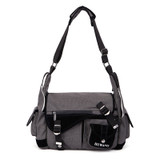 HUWANG 7418 Universal Waterproof DSLR Camera Bag Shoulder Case Canvas for Nikon for Canon for Sony