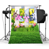 3x5FT Eater Grasses Flower Photoraphy Backdrop Background Studio Prop