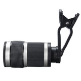 Silver Phone Universal Telescope 8x Optical Zoom Lens HD with Clip