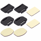 10pcs PULUZ PU09 Curved Flat Surface Mount Stickers for Gopro XIAOMI MIJIA XIAOYI EKEN SJCAM COTUO MEEEGOU Action Sport Camera