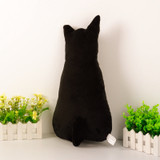 KCASA Super Cute Pillow Soft Plush Cat Back Sofa Pillow Cushion Plush Toys Stuffed Creative Retro Cat Sofa Pillow A-lice Back Cats Big Pillow Cats Dolls Plush Toys Cushions Dolls Gifts Dolls Toys