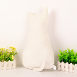KCASA Super Cute Pillow Soft Plush Cat Back Sofa Pillow Cushion Plush Toys Stuffed Creative Retro Cat Sofa Pillow A-lice Back Cats Big Pillow Cats Dolls Plush Toys Cushions Dolls Gifts Dolls Toys