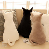 KCASA Super Cute Pillow Soft Plush Cat Back Sofa Pillow Cushion Plush Toys Stuffed Creative Retro Cat Sofa Pillow A-lice Back Cats Big Pillow Cats Dolls Plush Toys Cushions Dolls Gifts Dolls Toys