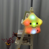 LED Light Star Stuffed Plush Cushion Sofa Pillow Glow Kid Toy Gift Home Decor UK