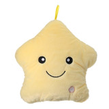LED Light Star Stuffed Plush Cushion Sofa Pillow Glow Kid Toy Gift Home Decor UK