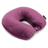 Memory Foam Particles U Shape Neck Head Rest Pillow Car Flight Travel Soft Nursing Cushion