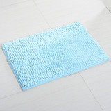 Honana WX-329 50x80cm Chenille Soft Mat Machine Washable Bathroom Anti Slip Absorbent Carpet Doormat Rug