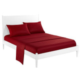 Honana Striped Bed Sheet Set 3/4 Piece Highest Quality Brushed Microfiber Wrinkle & Fade & Stain Resistant Bedding
