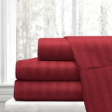 Honana Striped Bed Sheet Set 3/4 Piece Highest Quality Brushed Microfiber Wrinkle & Fade & Stain Resistant Bedding