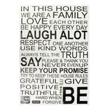 Removable Vinyl Decal Art Mural Family Home Living Room Decor Quote Wall Sticker