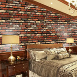 Creative Wall Stickers Simulation Waterproof Brick 3D Effect PVC Removable Background Stickers