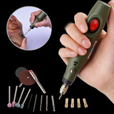 Raitool ™ DC 12V Electric Engraver Carving Pen Power Nail Art Jewellery Tool with 8 Drill Bits