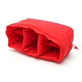 Padded Shockproof DSLR SLR Camera Insert Bag Protect Case Pouches For Canon For Nikon For Sony
