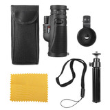 40x60 Telephoto Monocular Camera Lens Phone Clip with Tripod