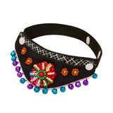 Yani PC1 Pet Ethnic Style Bell Collar Colorful Cute Pet Dog Fashion Collar Cotton Dog Grooming