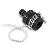 Universal Garden Hose Tap Connector, Black