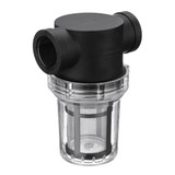 Garden Pond 20mm/25mm Inline Mesh Strainer Water Pump Filter Irrigation High Flow Pipeline Filter