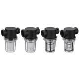 Garden Pond 20mm/25mm Inline Mesh Strainer Water Pump Filter Irrigation High Flow Pipeline Filter