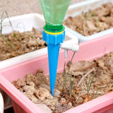 Automatic Sprayer Drip Irrigation Plant Waterer Self Watering Devices with Slow Release Control Valve Switch Automatic Vacation Self Plant Watering Spikes Glob
