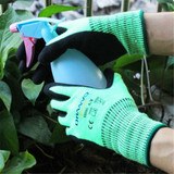Gardening Outdoor Thickened Warm Gloves Brushed Nitrile Coated Working Labor Protection Glove