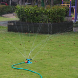 Garden Watering Tools Irrigation Law Sprinkler Automatic Three Arms 360 Degree Rotating Spray Nozzle