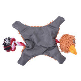 Pet Dog Knot Toy Cute Papa Duck Plush Chew Toy Durable Rope Toy Pet Supplies