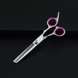 Professional Pet Dog Hair Cutting Scissors 6" Grooming Kits Curved Shears Tool