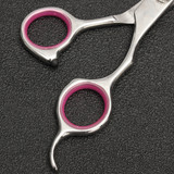 Professional Pet Dog Hair Cutting Scissors 6" Grooming Kits Curved Shears Tool
