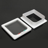 Medium Small White Pet Cat Puppy Dog Supplies Lock Frame Safe Security Flap Door Gate Pet Supplies