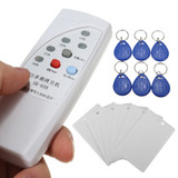 DANIU SK-658 13Pcs 125KHz RFID ID Card Reader Writer Copier Duplicator with 6 Cards/Tags Kit
