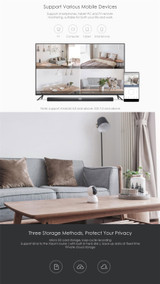 XIAOMI MIJIA 360 Degree 1080P Night Vision IR Camera Motion Detection Two Way Audio Pan Tilt IP Camera