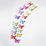 18pcs/lot 3d Effect Crystal Butterflies Wall Sticker Beautiful Butterfly for Kids Room Wall Decals Home Decoration On the Wall 18pcs/lot 3d Effect Crystal Butterflies Wall Sticker Beautiful Butterfly for Kids Room Wall Decals Home Decoration On the Wall