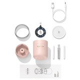 KCASA Creative USB Candle Humidifier 280ML Night Light Display Spray Scented Candle Humidifier Aroma Diffuser