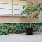 40cm Green Stone Home Decor Wall Sticker Bedroom Living Room Background Wallpaper Decorations Murals