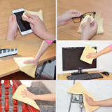 30×60cm Nature Real Leather Car Washing Cleaning Towel Cloth Wipes Chamois Clean Cham