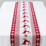 Christmas Cotton Linen Tablecloth Dining Room Table Runners Wedding Party Decor