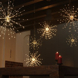ARILUX® Solar Power 200LED 8 Modes IP65 DIY Firework Starburst Fairy String Christmas Holiday Light