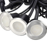 8 in 1 Solar Power LED Waterproof Underground Light Outdoor Garden Path Lamp