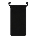 Bakeey™ Black Portable Soft Drawstring Power Bank Storage Bag Collection Pouch