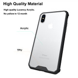 Armor Air Cushion Corners Acrylic Soft TPU Protective Case for iPhone X