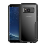 Bakeey™ Shockproof Transparent Acrylic Soft Silicone Case for Samsung Galaxy S8 Plus