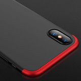 Bakeey™ 3 in 1 Double Dip 360° Hard PC Protective Case For iPhone XS Max
