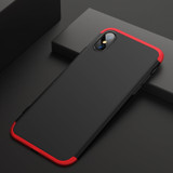 Bakeey™ 3 in 1 Double Dip 360° Hard PC Protective Case For iPhone XS Max