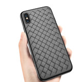 Bakeey™ BV Weaving Dissipating Heat Soft Silicone TPU Case for iPhone X