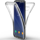 Full Body Transparent Touch Screen TPU Case For Samsung Galaxy S8