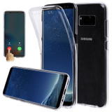 Full Body Transparent Touch Screen TPU Case For Samsung Galaxy S8